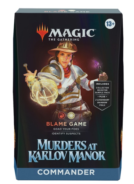 (image for) Murders at Karlov Manor Commander Deck Blame Game